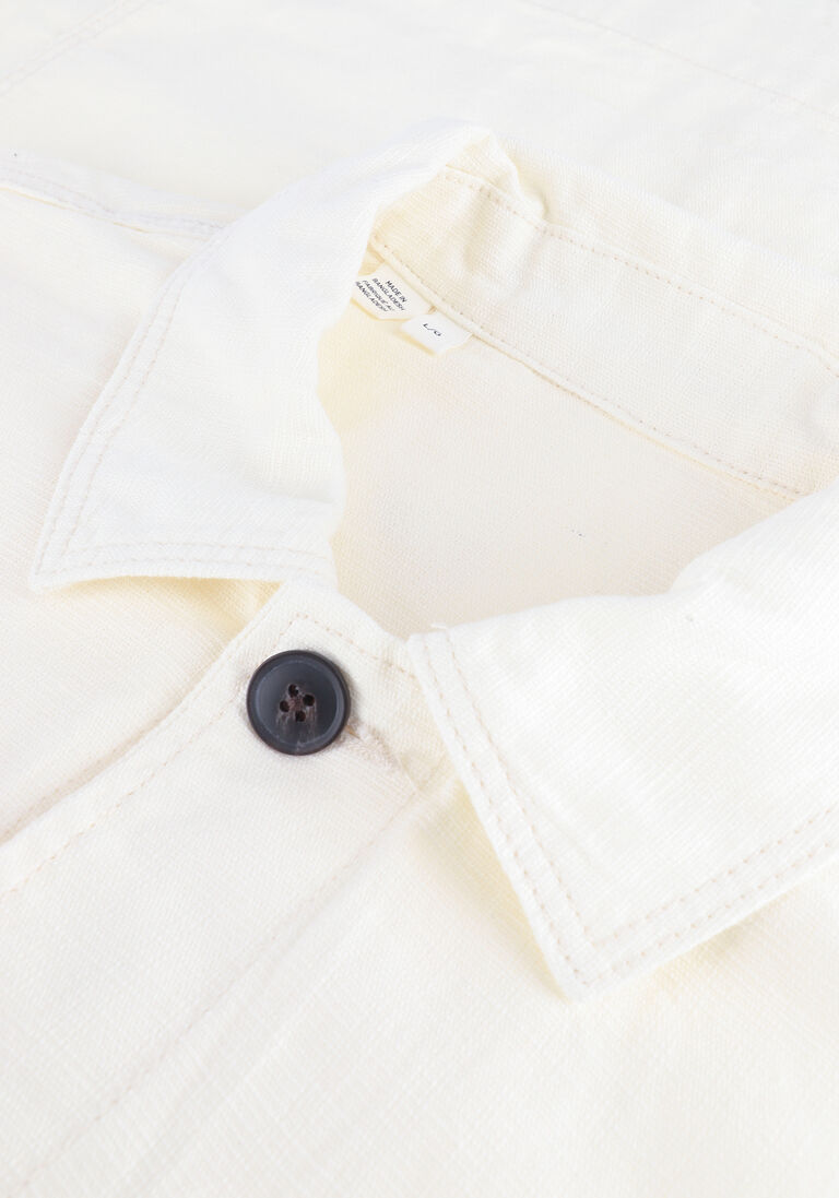 SELECTED HOMME ecru selected homme overshirt slhmolton jacket
