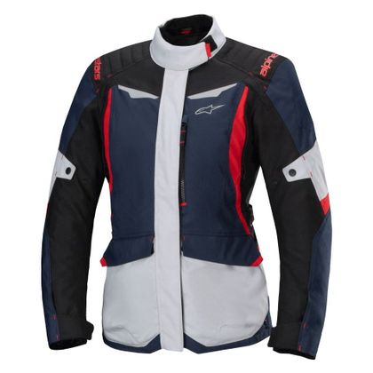 Veste Alpinestars STELLA ST-1 WATERPROOF - Bleu / Rouge
