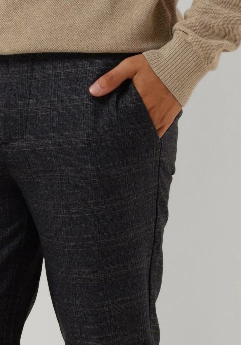 PLAIN blauwe plain pantalon josh 083