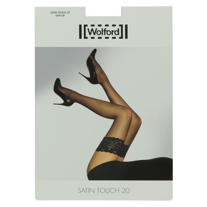 Wolford-Stay-up Satin touch 20 DEN