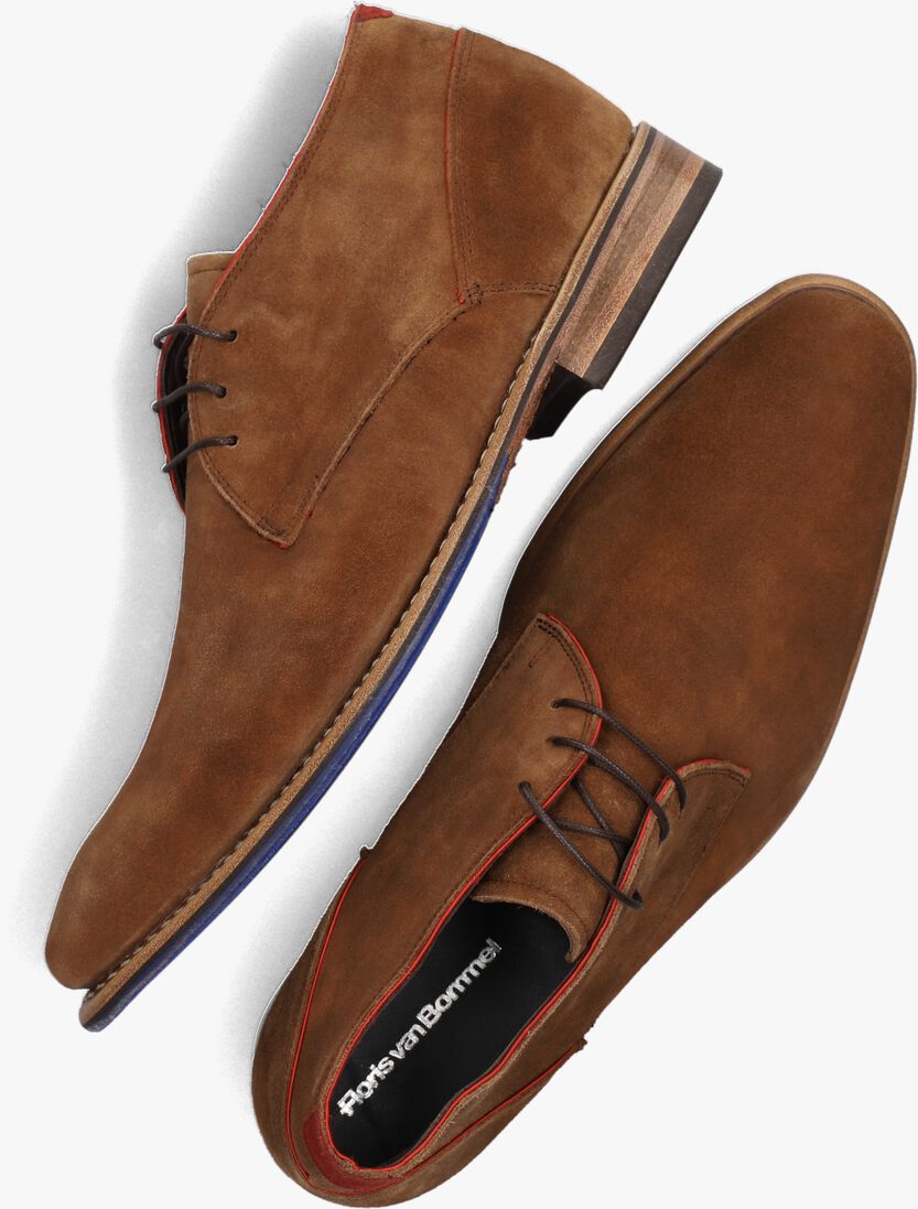 FLORIS VAN BOMMEL bruine floris van bommel nette schoenen sfm-50034