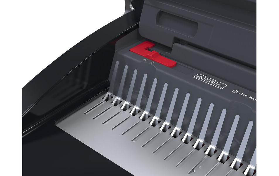 Plastikbindegerät Combbind CB25 390 Seiten<br>Spiralbindegerät