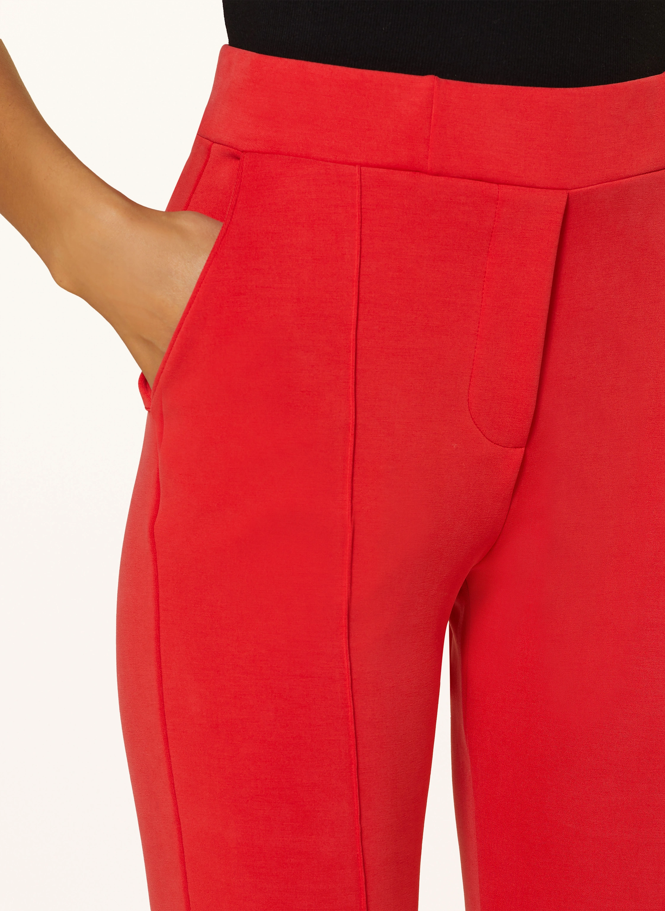 MRS & HUGS Bootcut-Hose aus Jersey