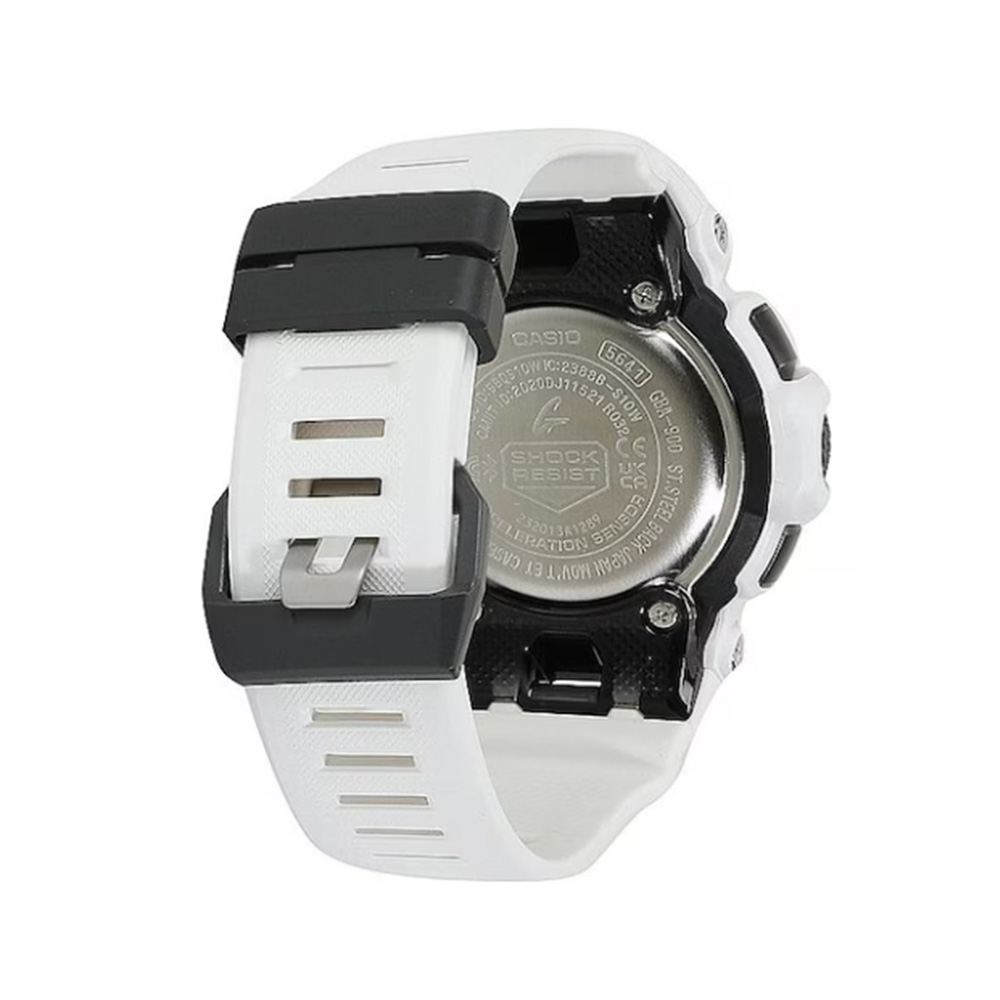 (Ø49mm) G-Squad Chronograph Herren Armbanduhr Analog / Digital (GBA-900-7AER) - Weiss