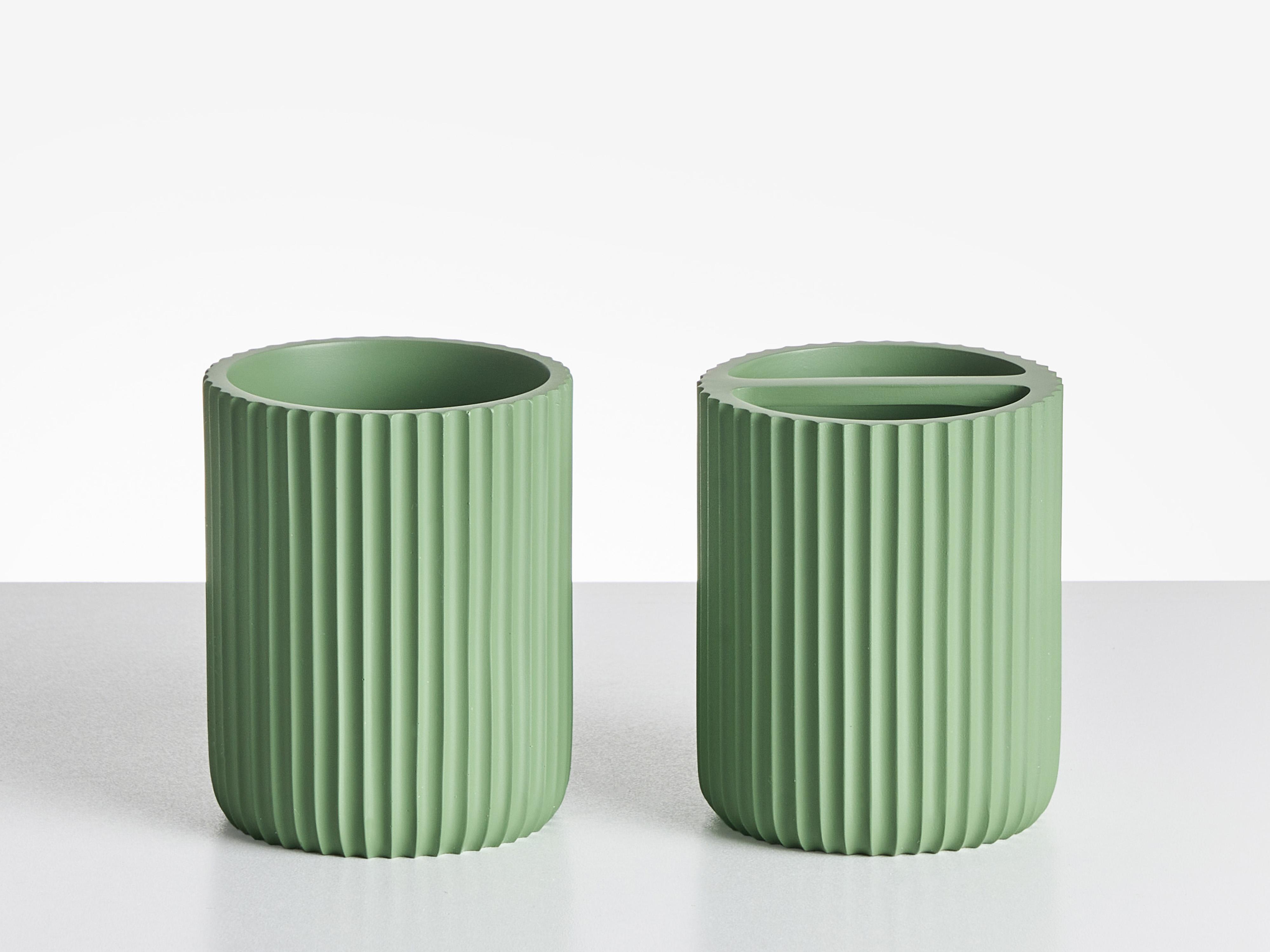 5-delige badkameraccessoireset CAMANA Groen