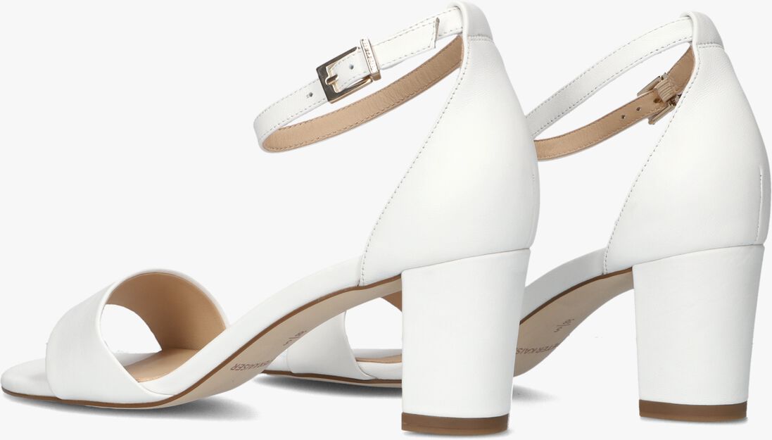witte peter kaiser sandalen met hak 78340
