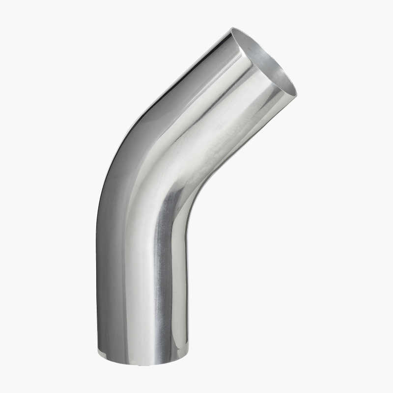 Aluminiumsrør for sportluftfilter, 45°