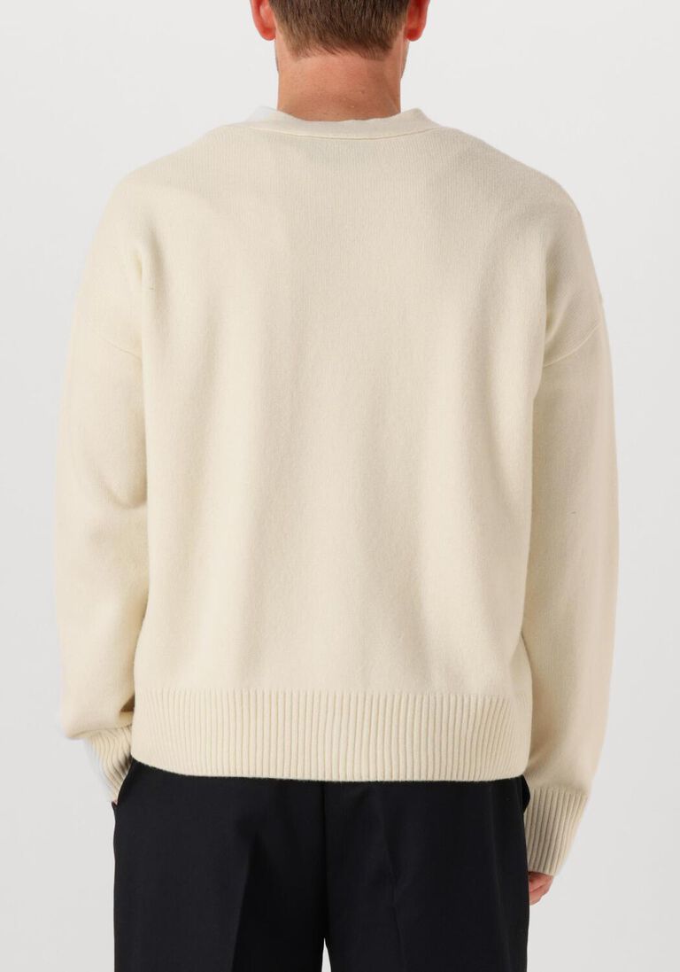 ecru ami paris trui adc cardigan