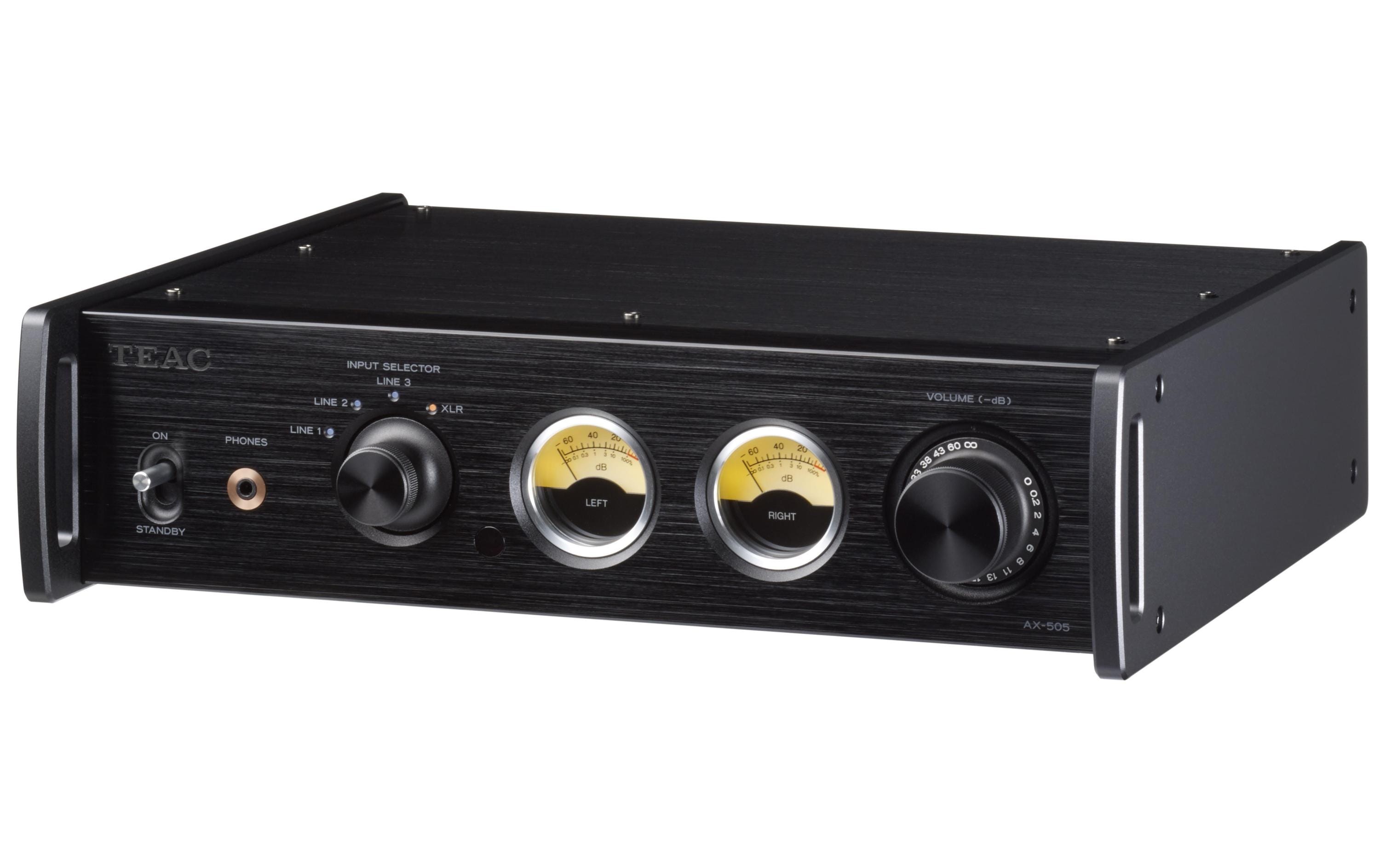 Stereo-Verstärker AX-505-B Schwarz<br>USB/DAC Vollverstärker