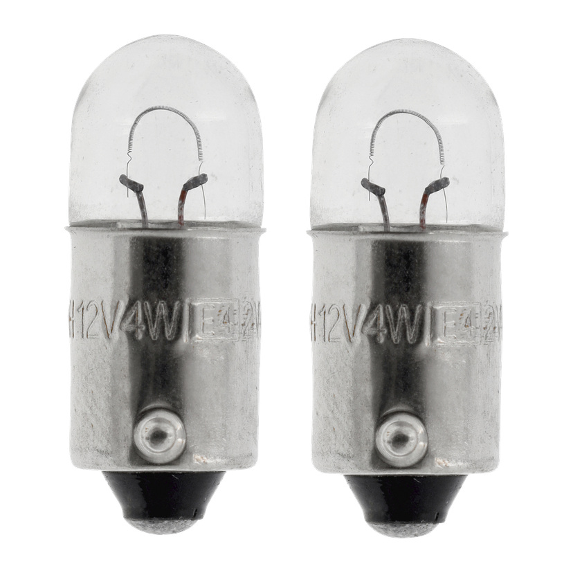 Bilpære 2-pk Ba9s 4 W