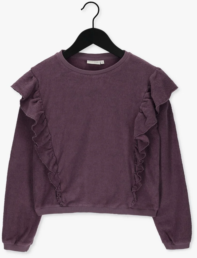 BLOSSOM KIDS aubergine blossom kids trui jade