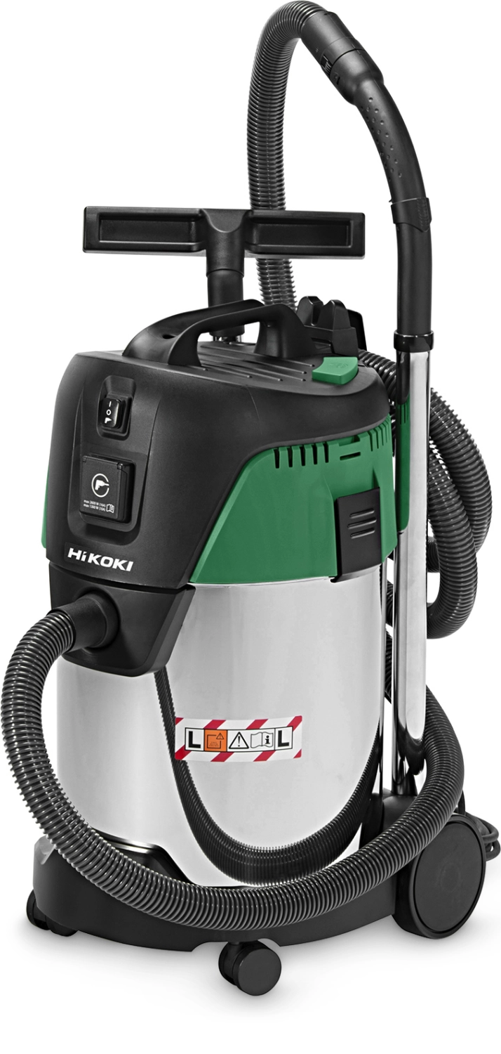 HiKOKI RP300YLWAZ 230V Nat/Droogstofzuiger - 1.200W - 30L - Klasse L