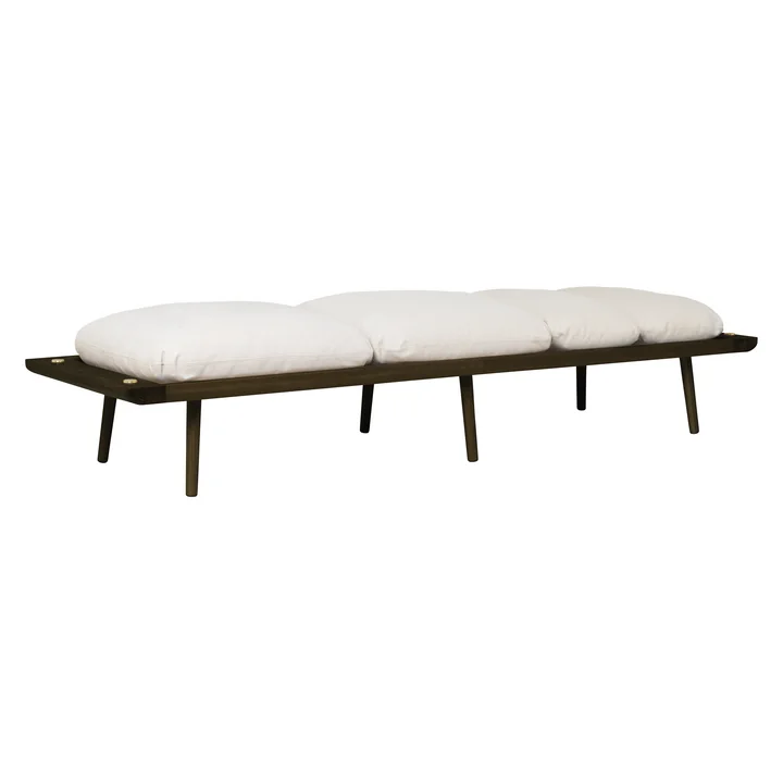 Umage - Lounge Around Daybed, Eiche dunkel / white sands