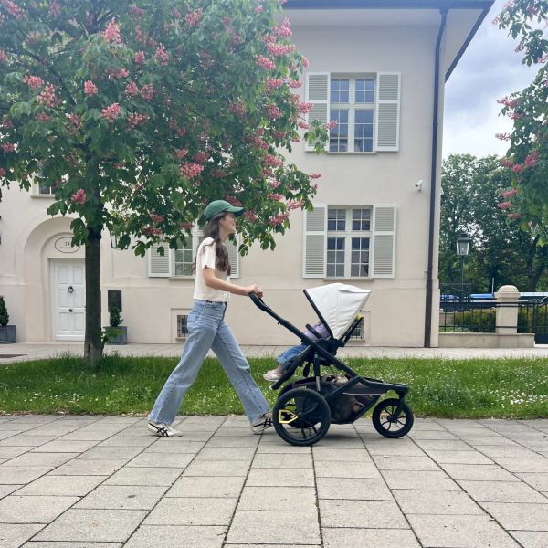 Veer &Jog Jogger Onderstel - Donkergrijs / Zwart