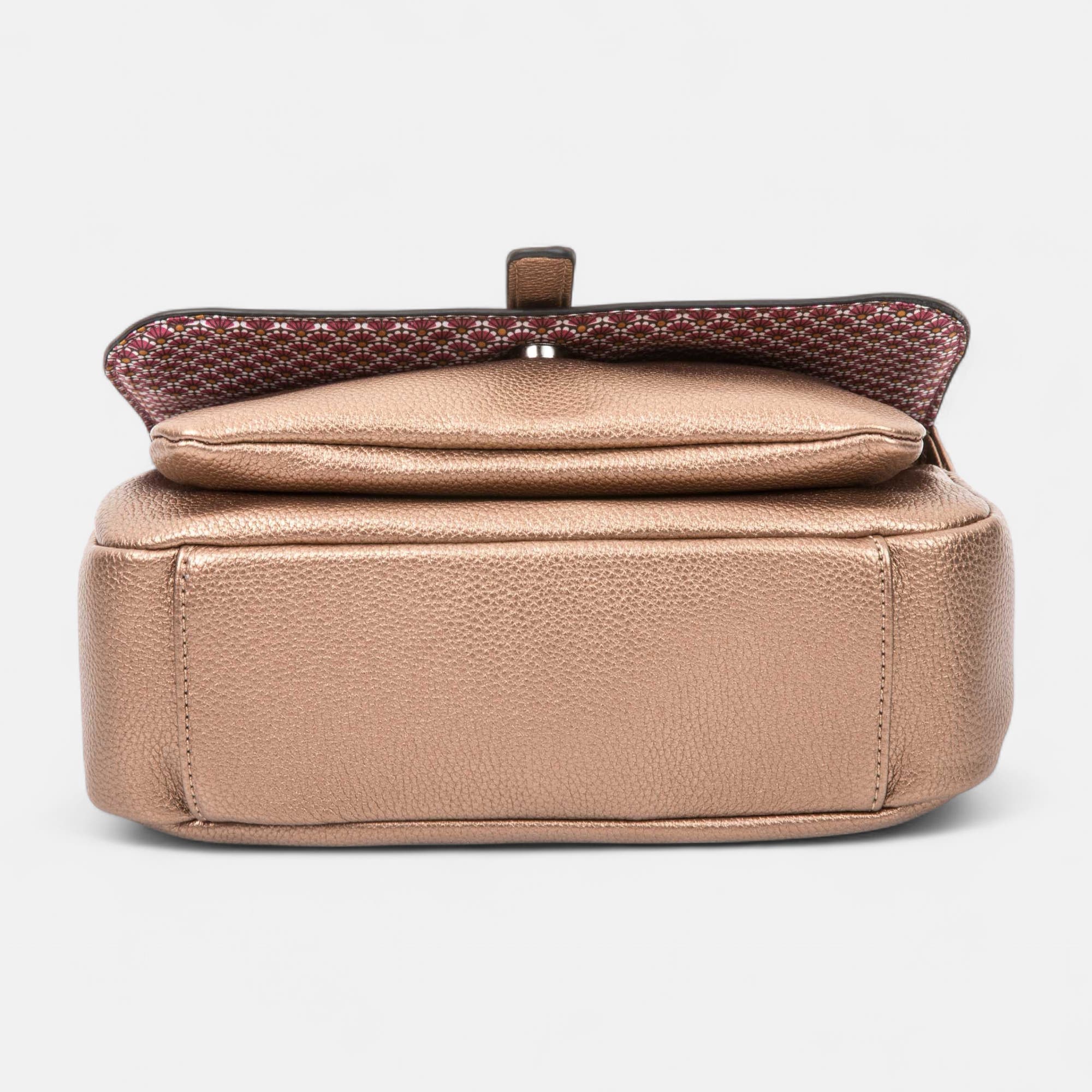 Sac bandoulière bronze