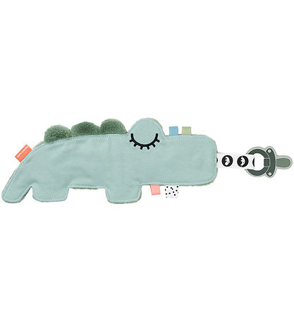 Done by Deer Schmusetuch - Cozy Friend Croco - Grün