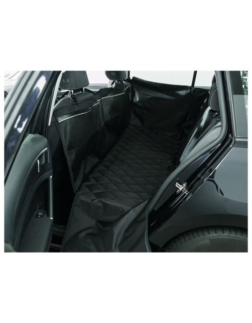 Trixie Autobeschermdeken - Hondenautoaccessoire - 1.55x1.30 m Zwart