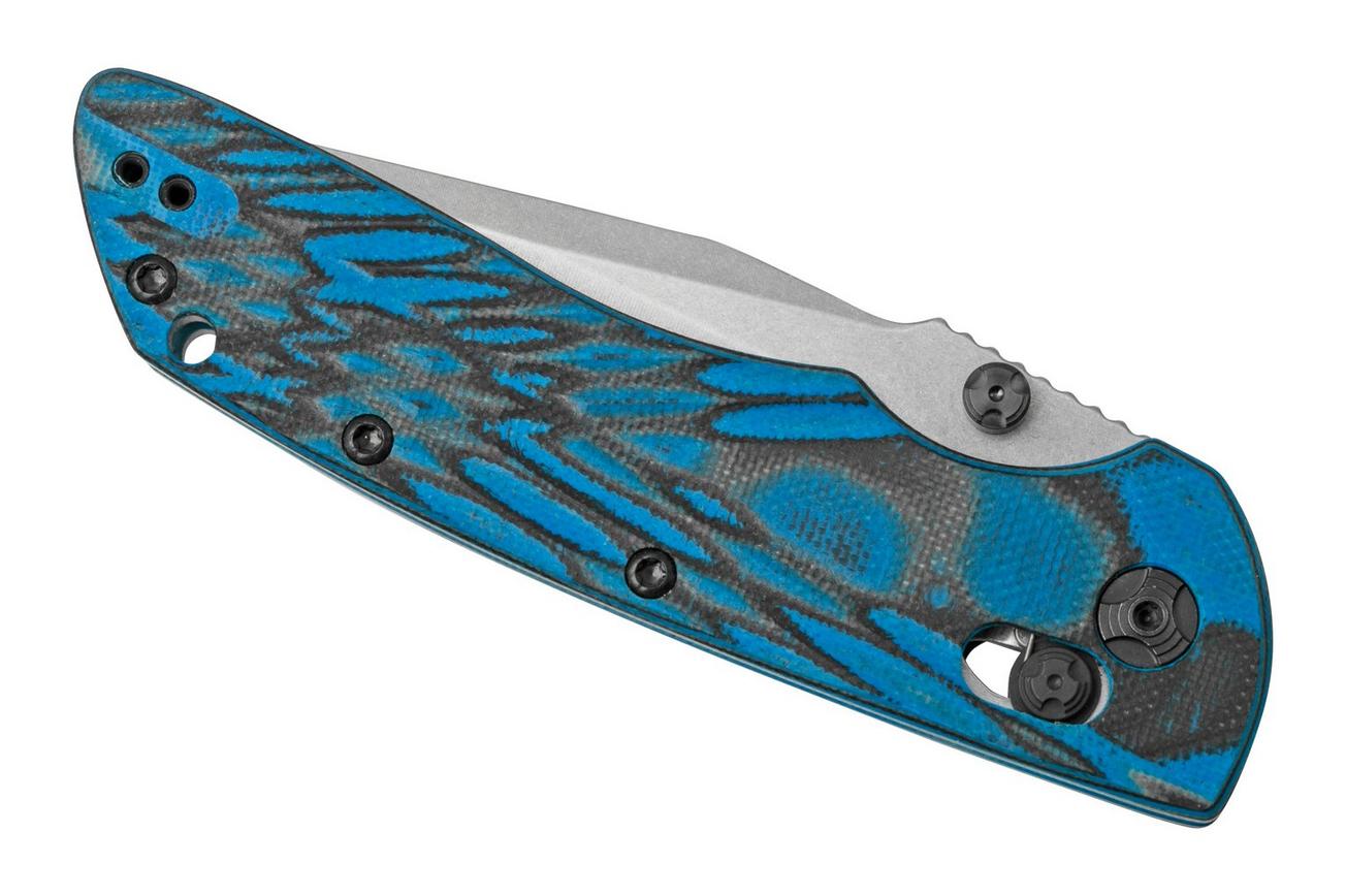 Hogue Deka 24273 G-Mascus Blue Lava G10, Allen Elishewitz, zakmes