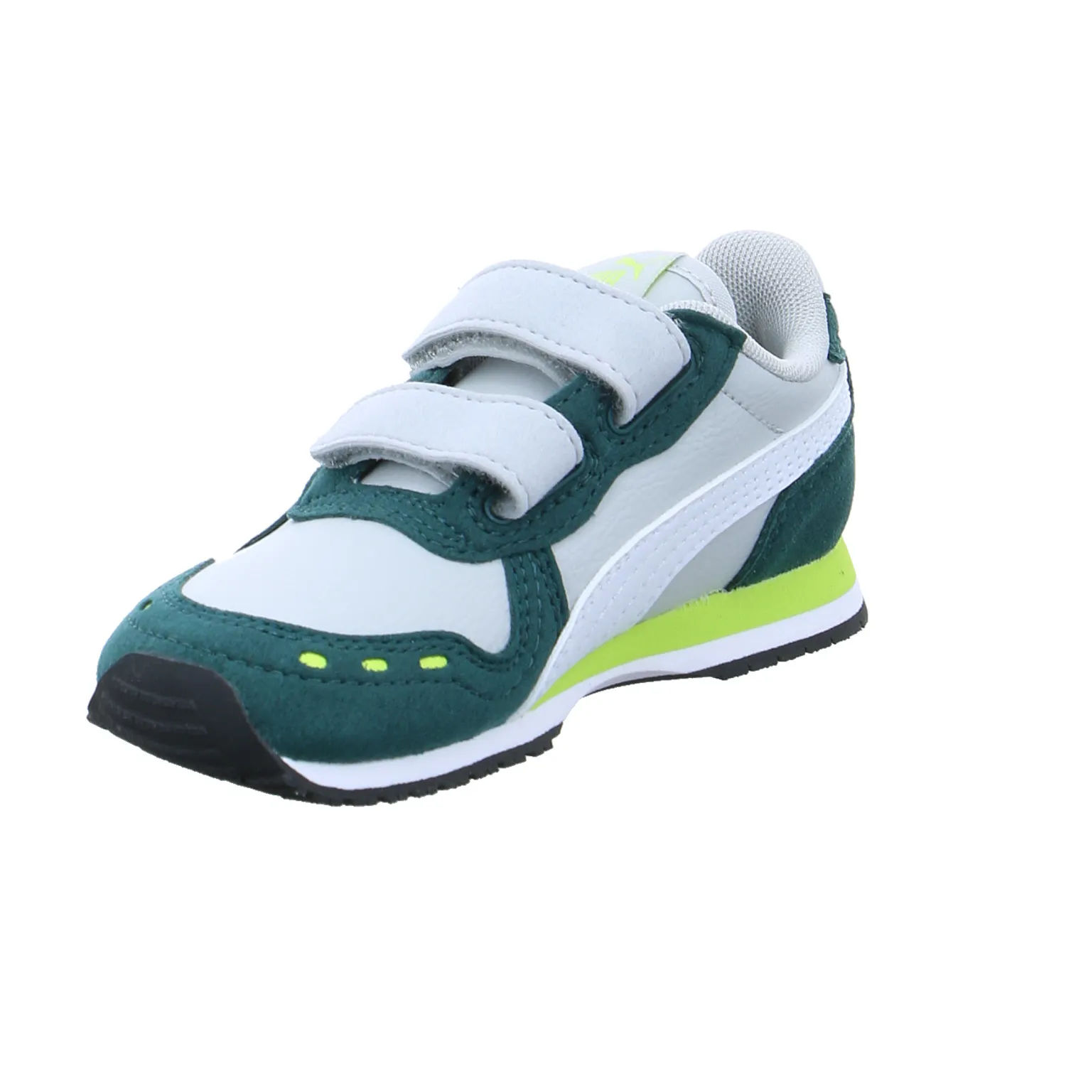 PUMA Baby-Sport-Bottine Grün Lederimitat  unisex Sneaker
