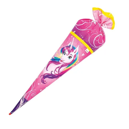 Roth Schultüte Stoffwunder Einhorn 70cm rund
