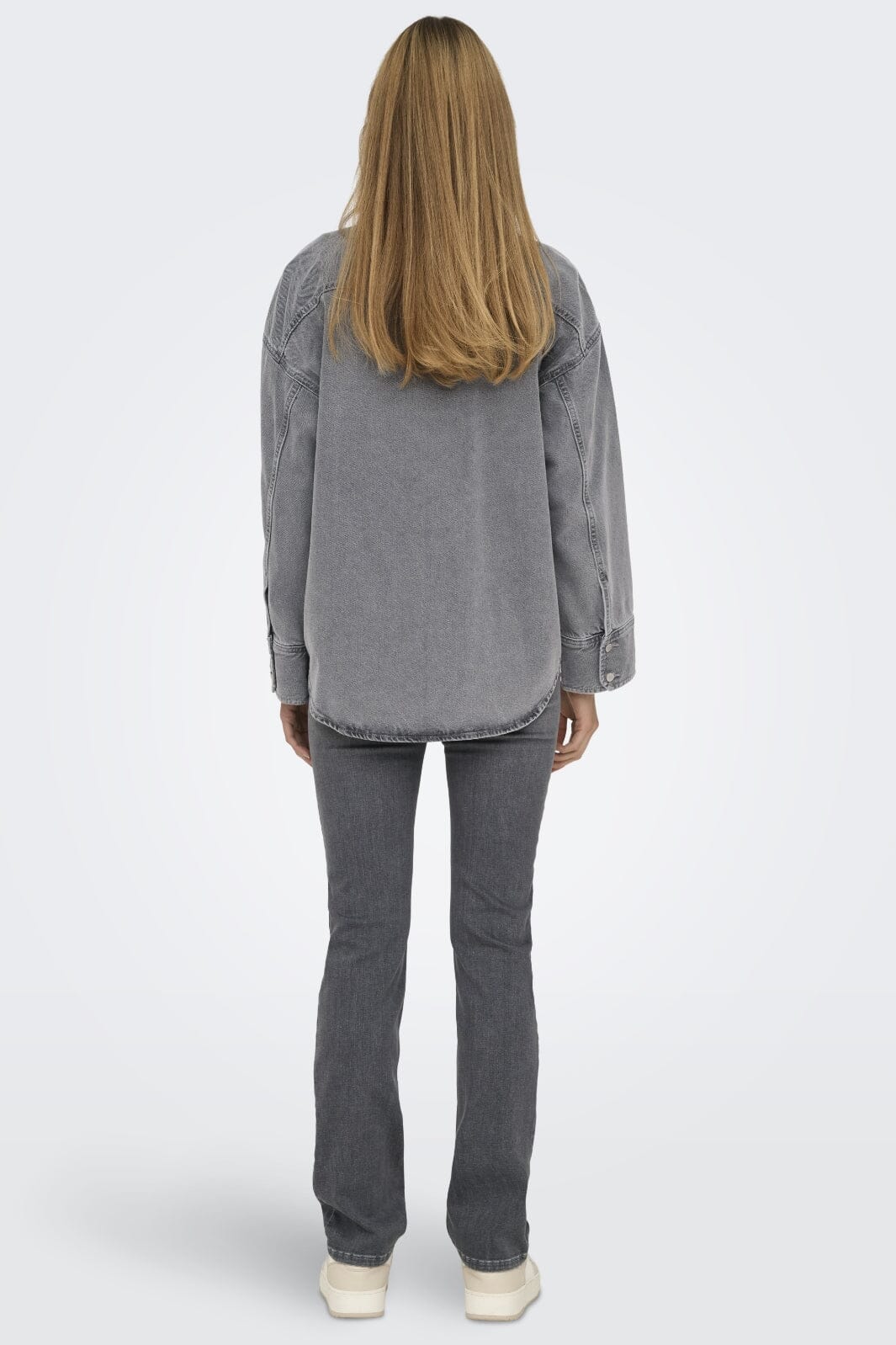 Only Onlsophie L/S Oversized Jkt Sik 4669953 medium grey denim