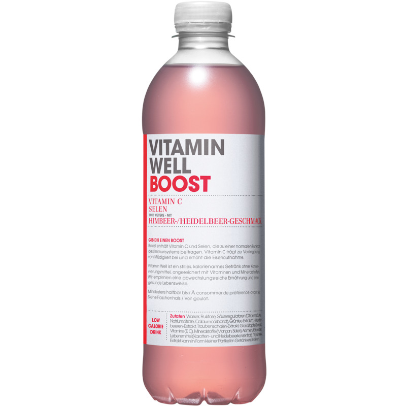 Vitamin Well Boost, 50 cl, 12 Stück