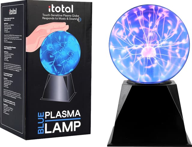 iTotal Plasma-lampe (lilla, sort)