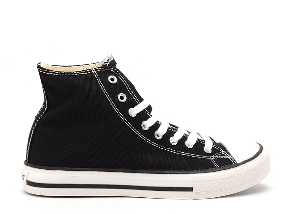 Victoria boots bottine femme tribu bot lona  106500 noir