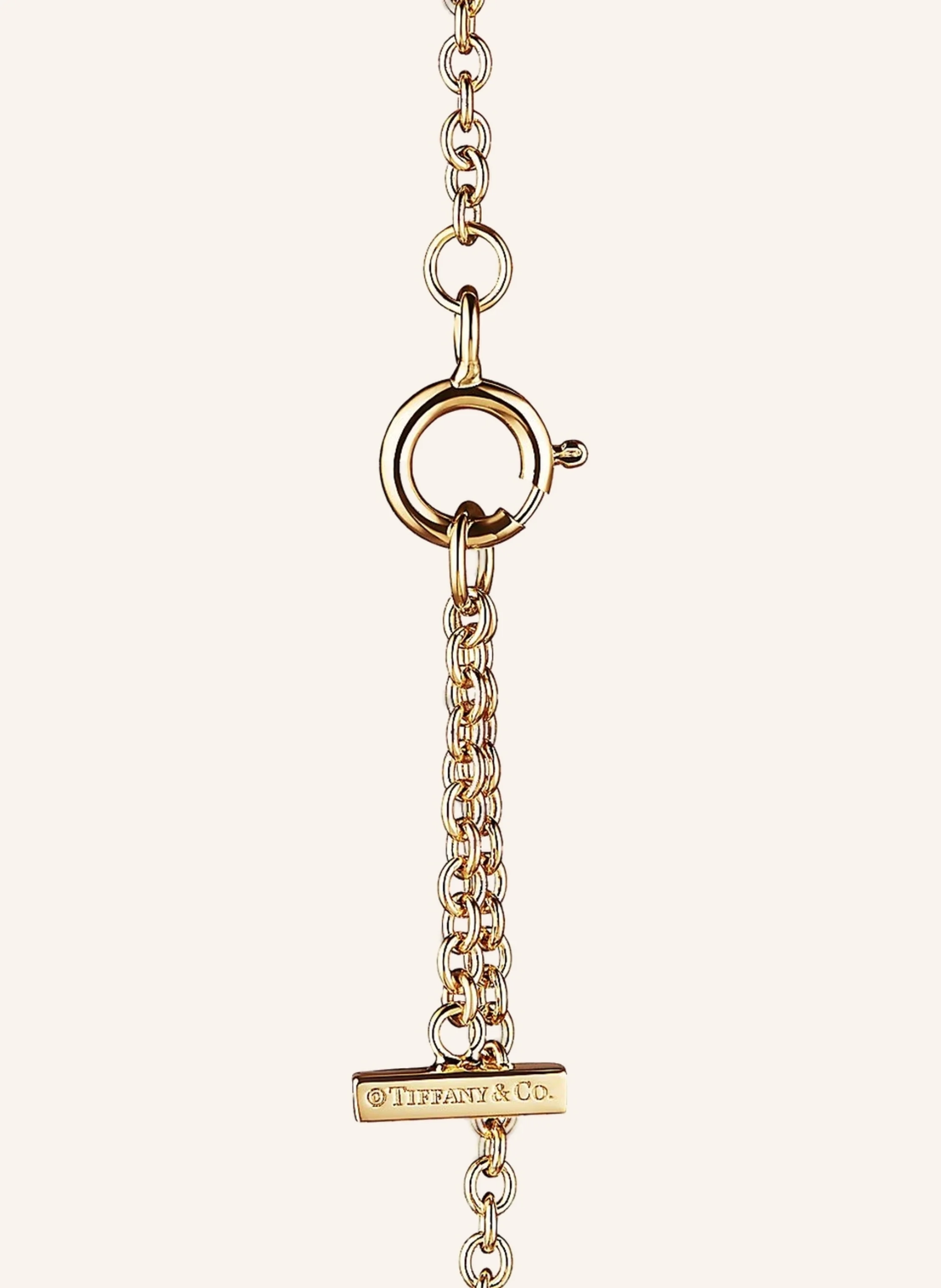 TIFFANY & Co. TIFFANY T SMILE ARMBAND aus 18 Karat Gelbgold