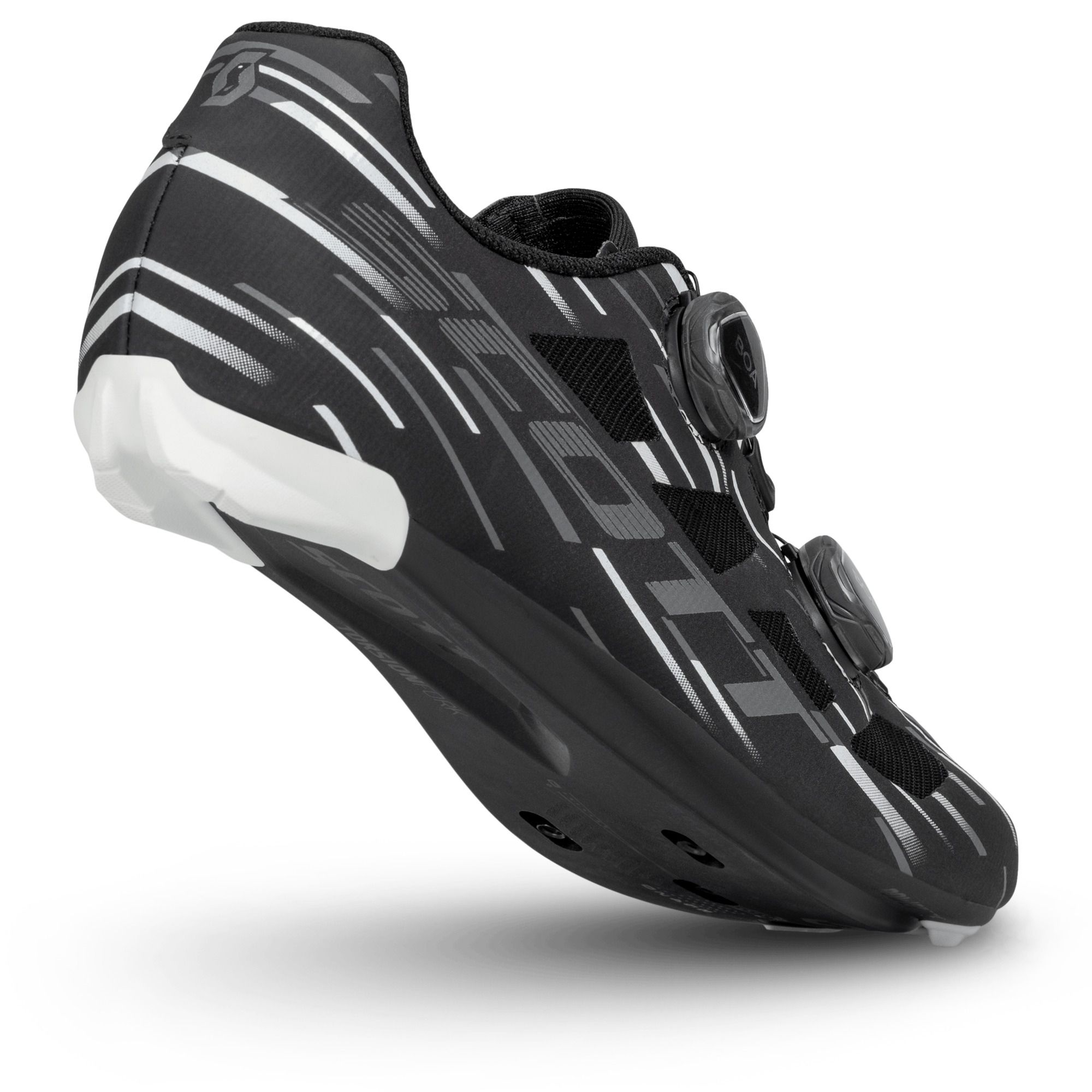 Scott Vertec Vent Boa landevejssko Black/Silver