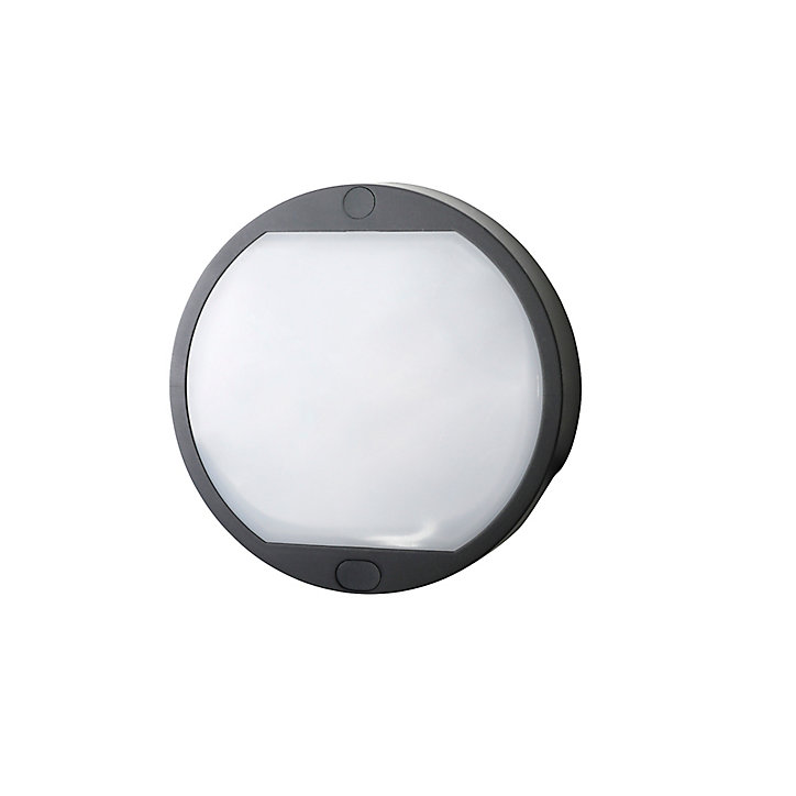 Applique murale Mur LED intégrée 420lm 7W IP44 OPP noir