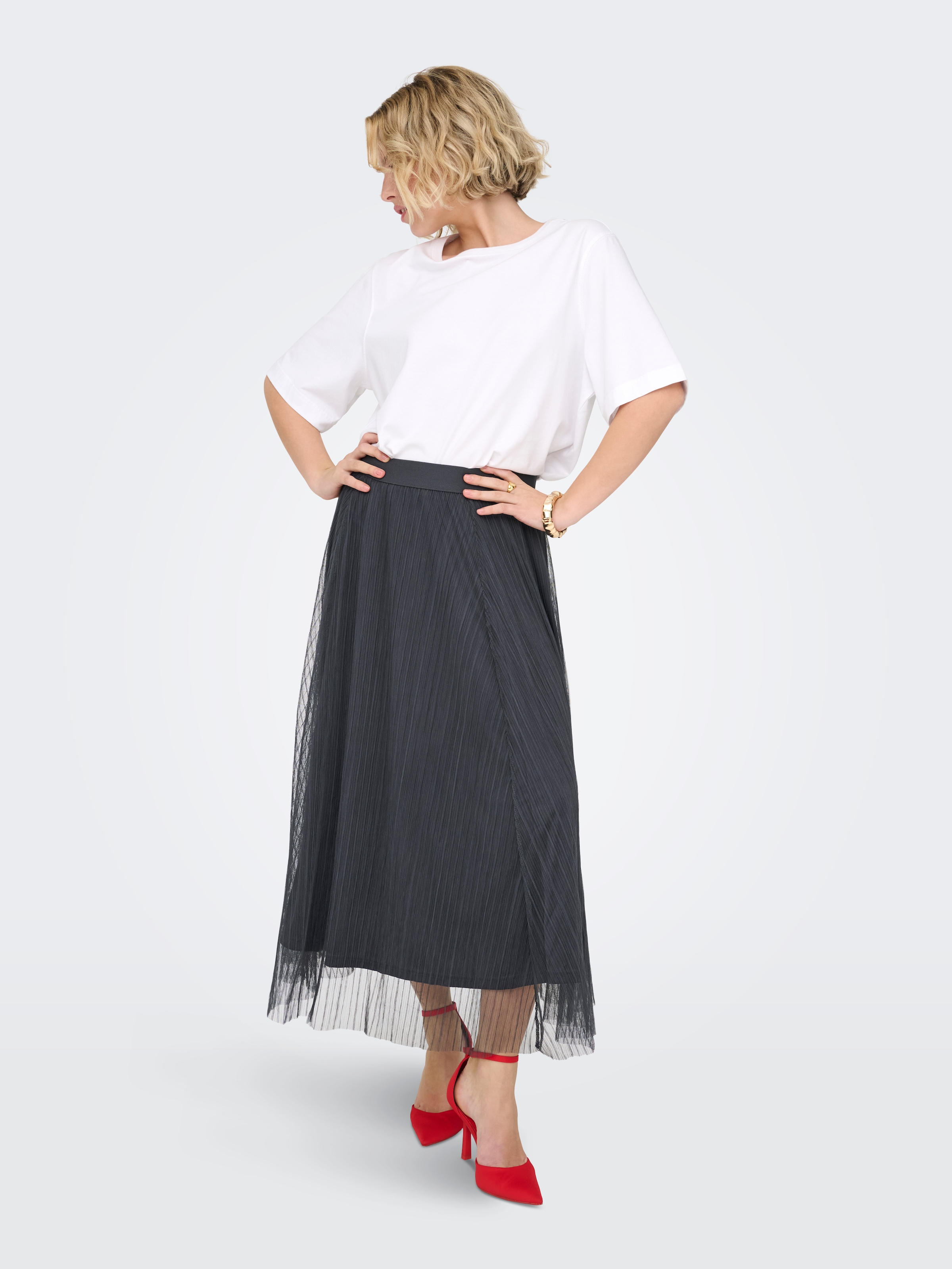 ONLY Maxirock »ONLLAVINA SKIRT JRS«