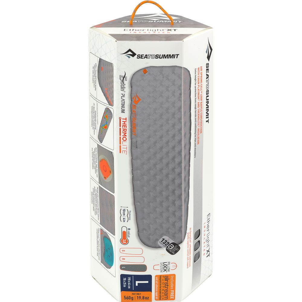Sea to Summit Ether Light XT Insulated Mat Regular Isomatte smoke