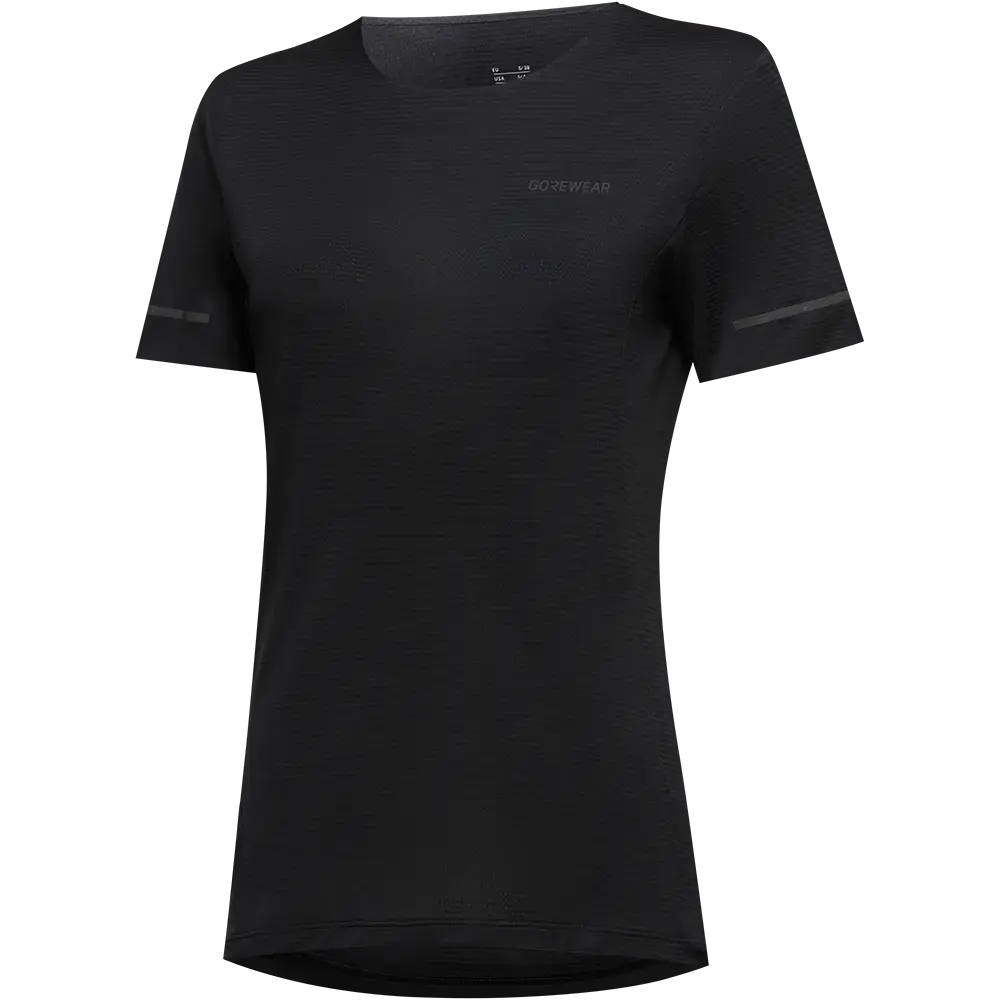 GORE Wear Contest 2.0 Hardloopshirt Korte Mouwen Zwart Dames