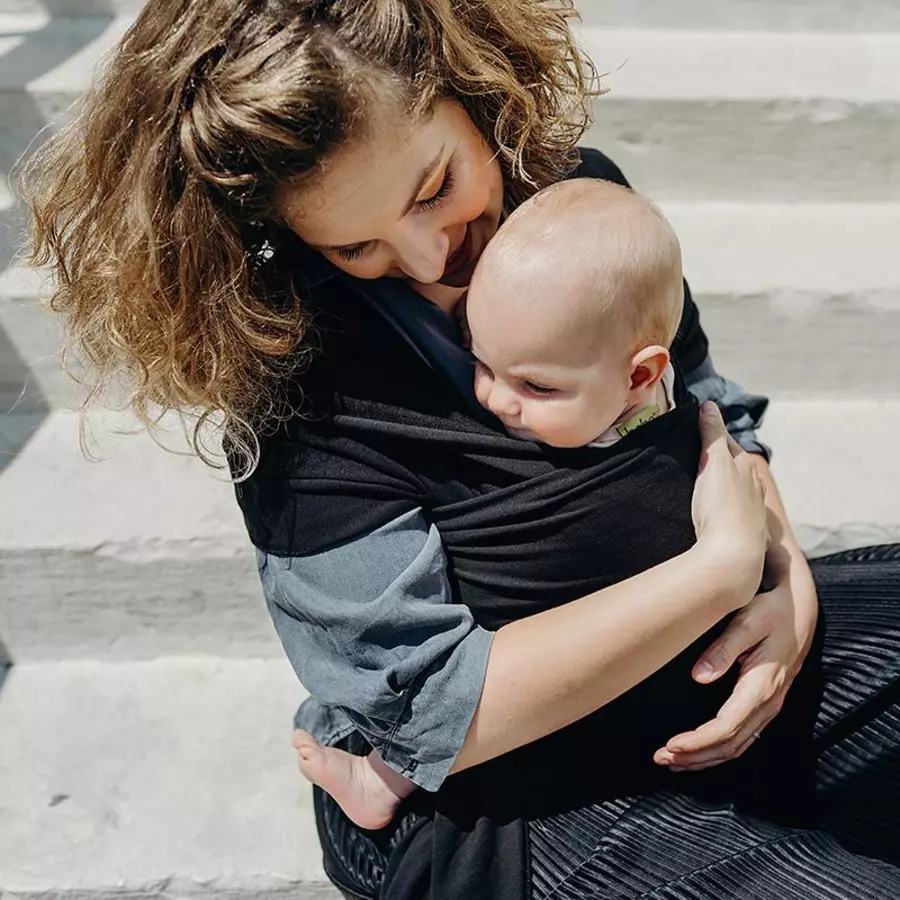 Boba Baby Tragetuch Black