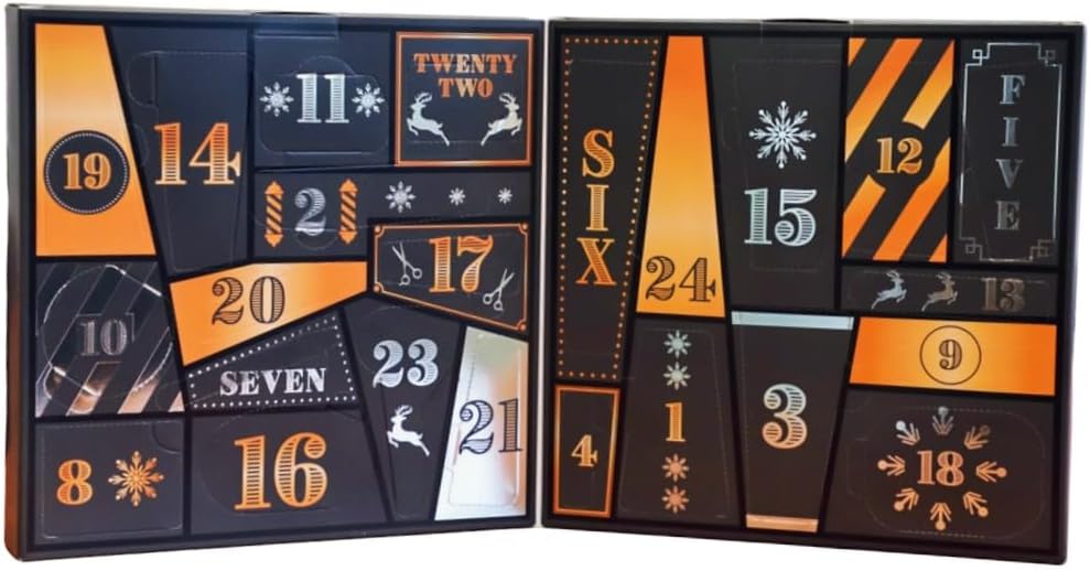 DOUGLAS Adventskalender 2025 Männer Beauty -EXKLUSIV EDITION- 24 Pflege Beauty Kosmetik Advent Kalender für den Mann, Weihnachtskalender Wert 140 €, Herren