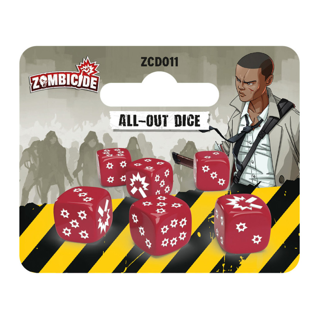 Zombicide 2ème Edition - Dés de Va-Tout
