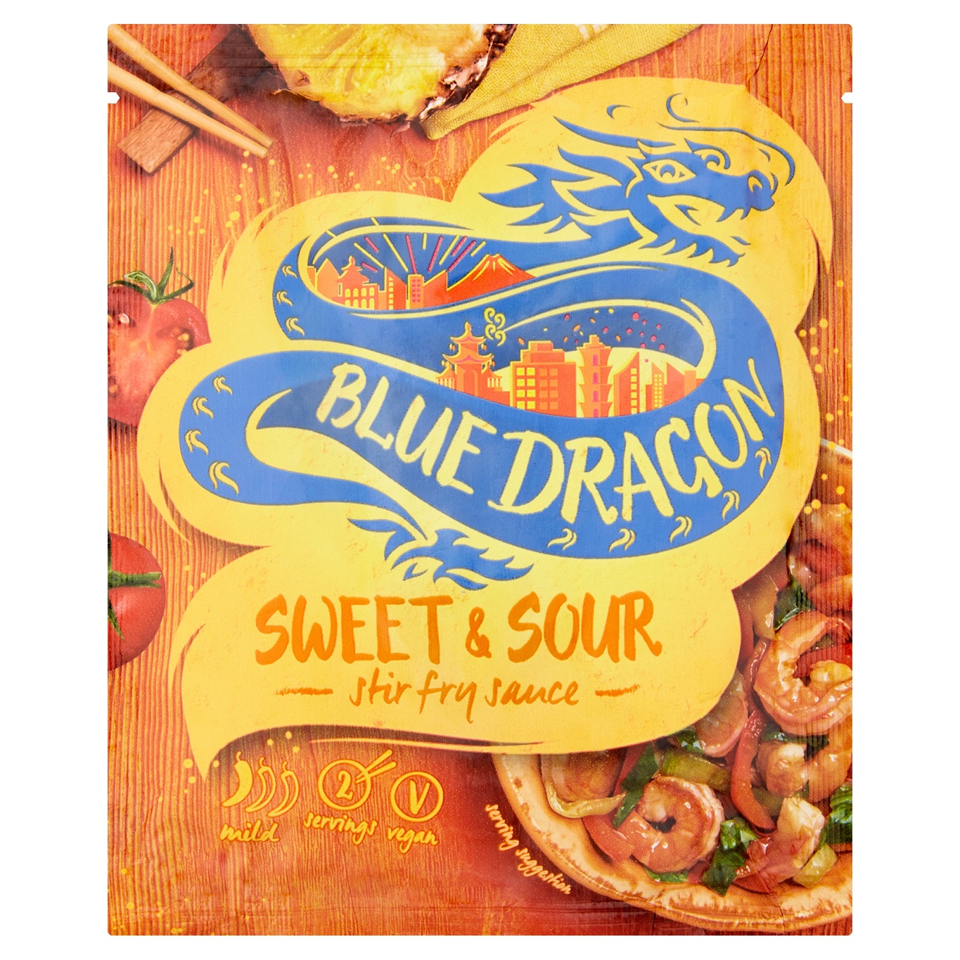 MOLHO BLUE DRAGON AGRIDOCE PARA SALTEAR 120G