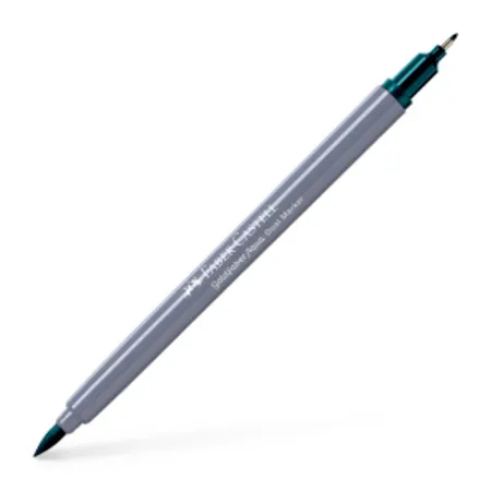 Faber-Castell Goldfaber Aqua Dual Marker Farbe 158 kobaltgrün tief