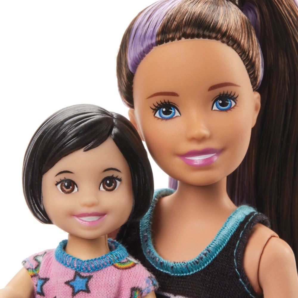 Barbie Skipper Babysitter-Spielset mit Puppe und Zubehör