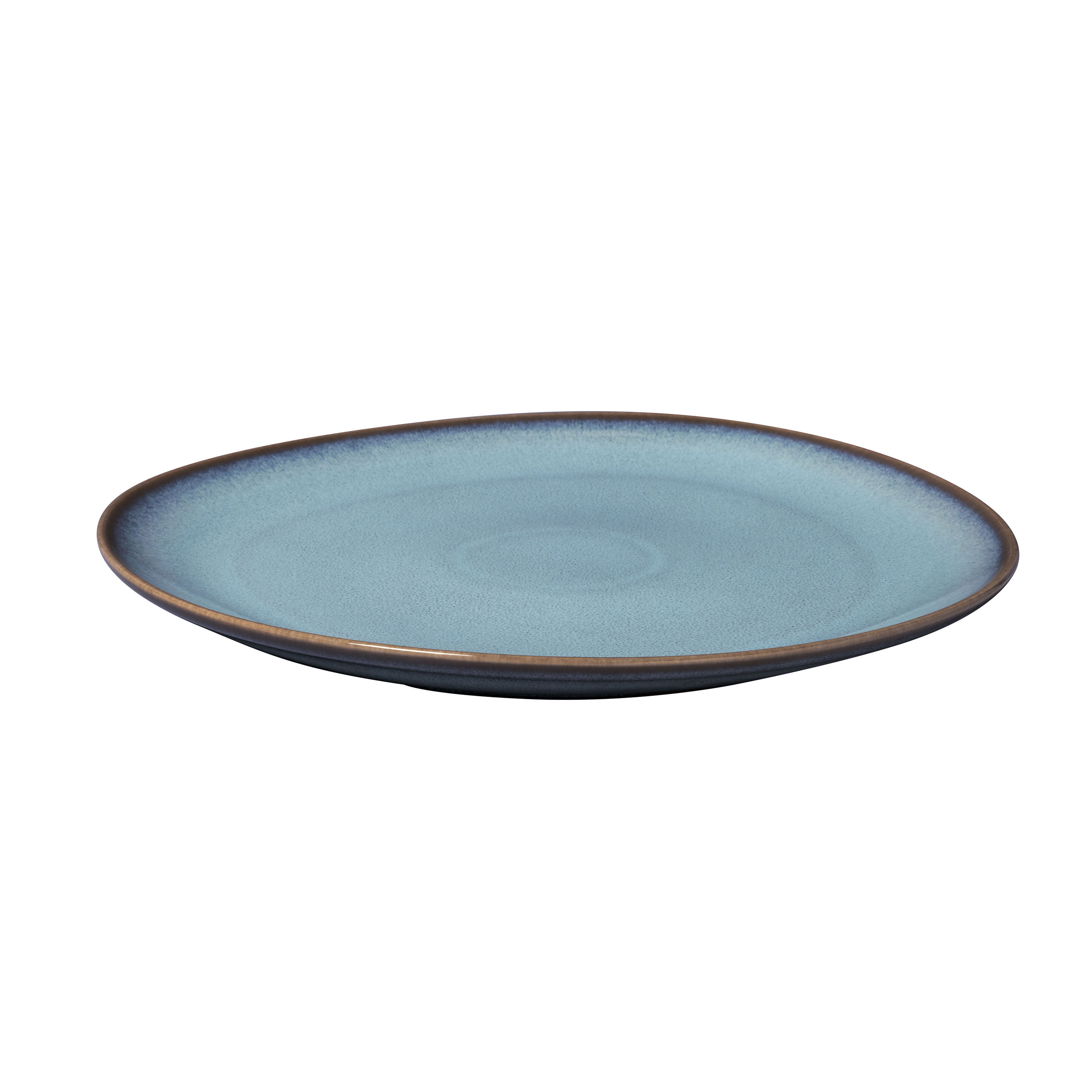 Lave Serving tray Blue, 12.6'' x 12.6'', earthenware