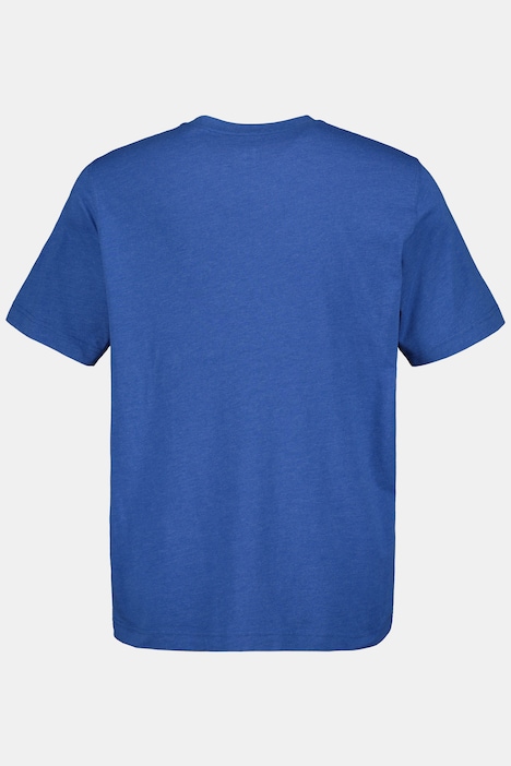 T-Shirt, Basic, Rundhals, gekämmte Baumwolle, bis 8XL