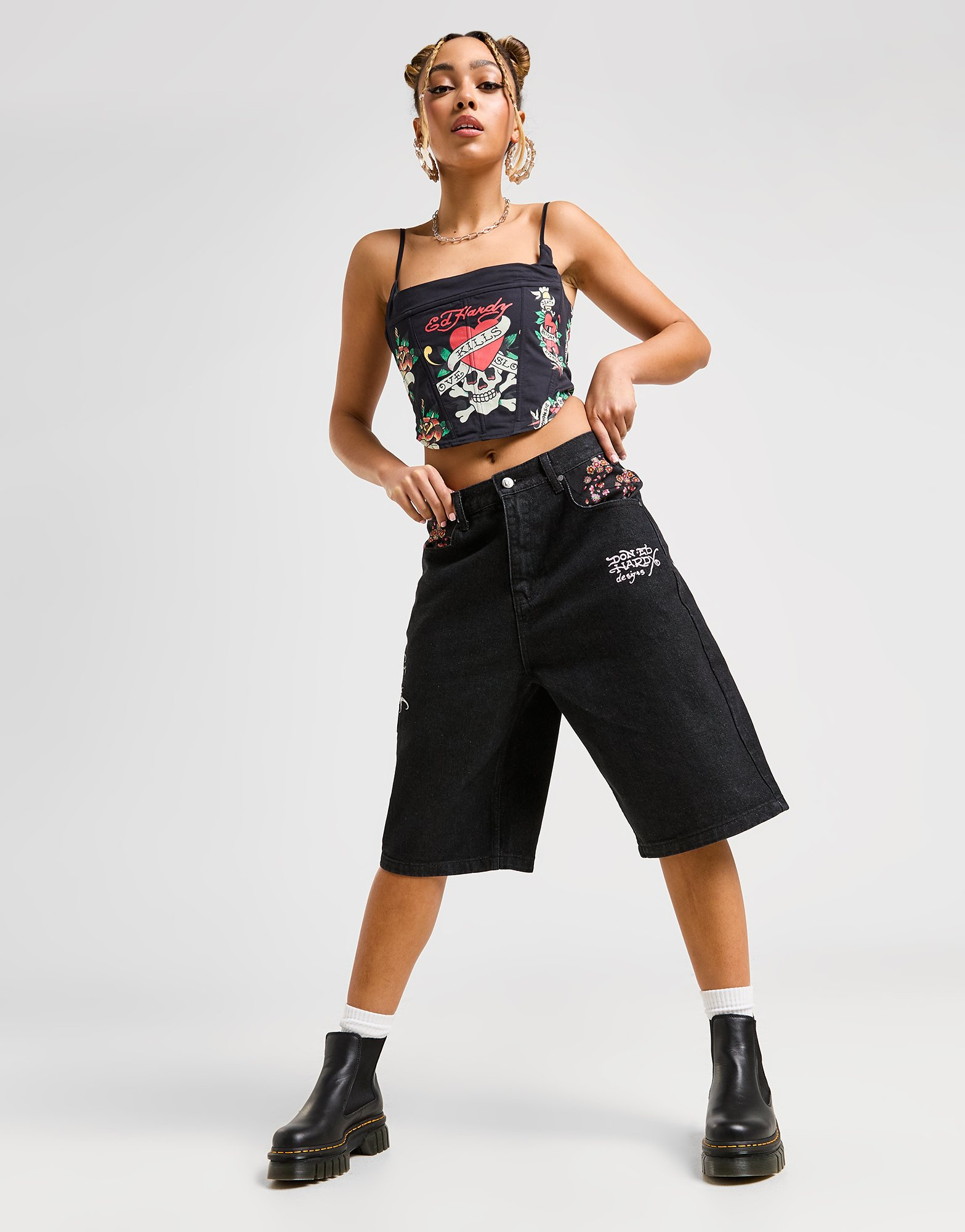 Ed Hardy Corset Love Femme