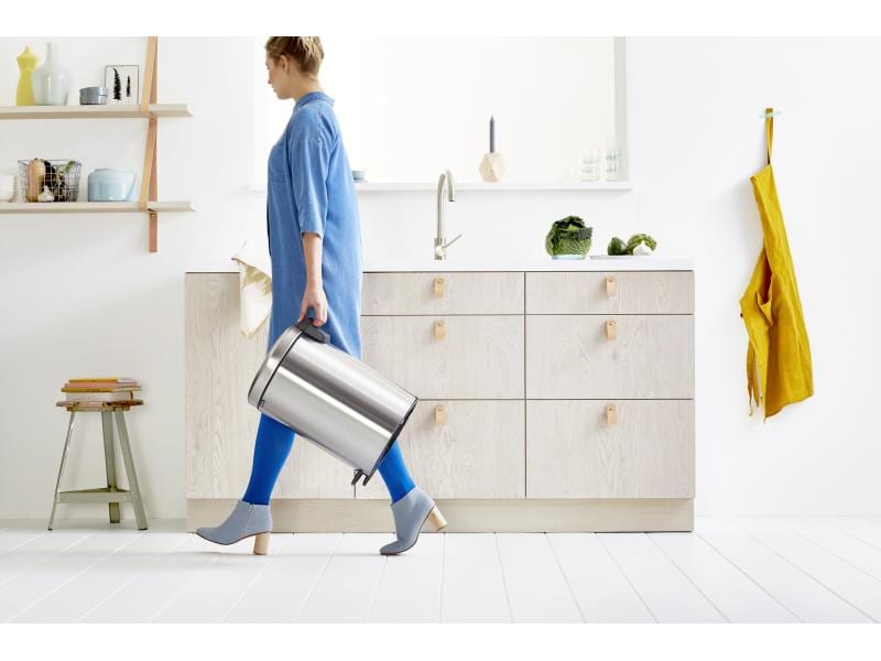Brabantia Treteimer NewIcon 20 l, Matt Steel Treteimer