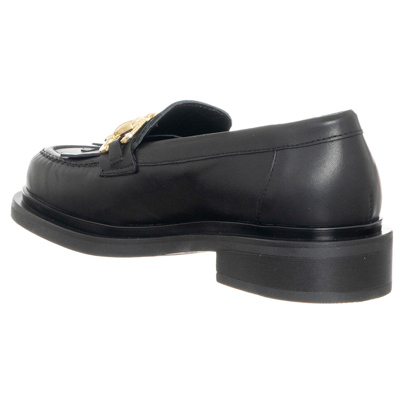 Loretta Pettinari Mocassins en Cuir Clara noirs