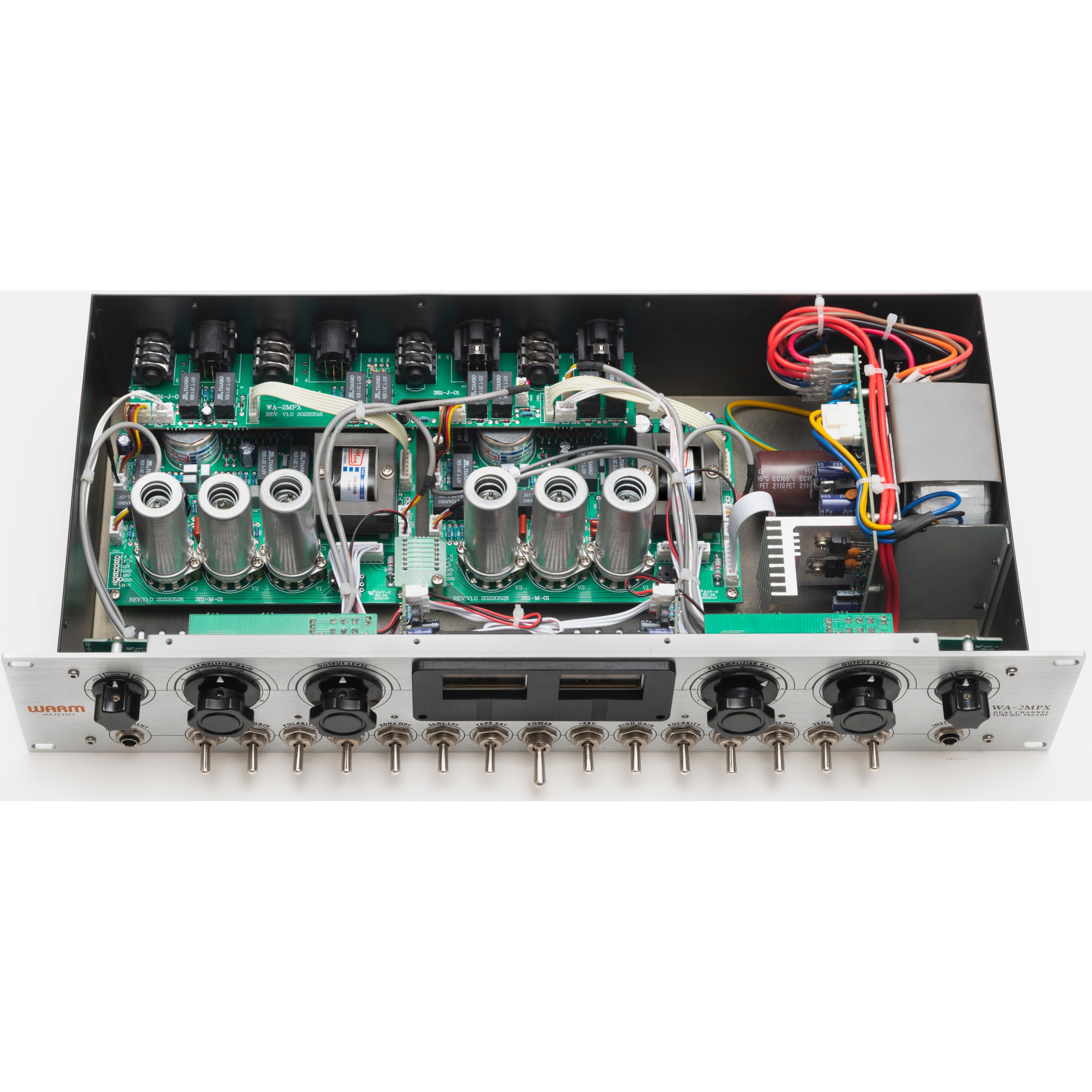 Warm Audio WA-2MPX twee kanaals buizen voorversterker