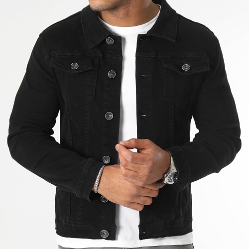 Veste Jean Super Slim Fit 0050 Denim Noir
