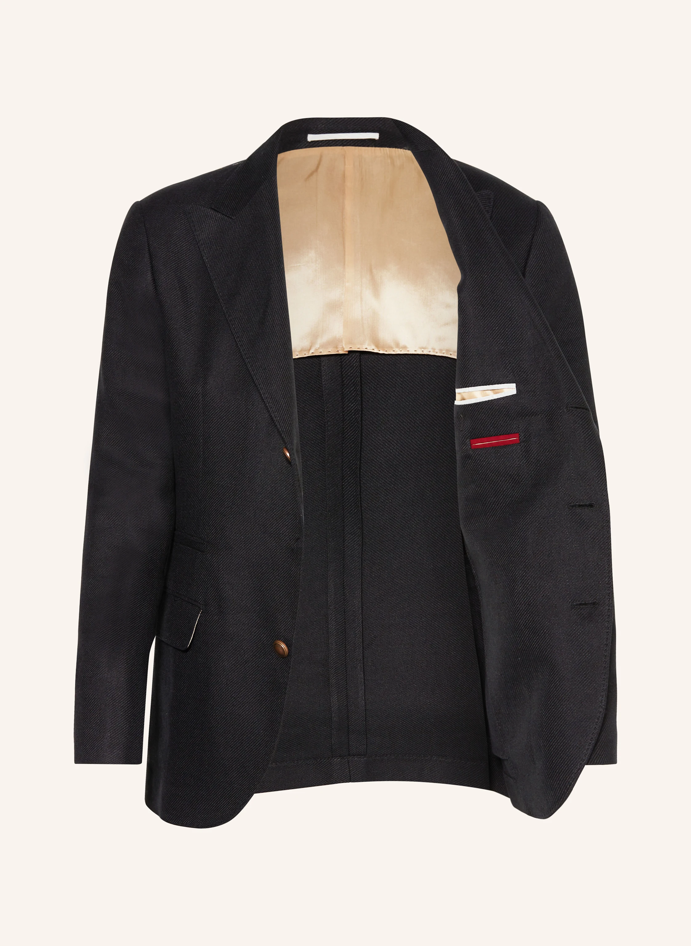 BRUNELLO CUCINELLI Leinensakko Extra Slim Fit