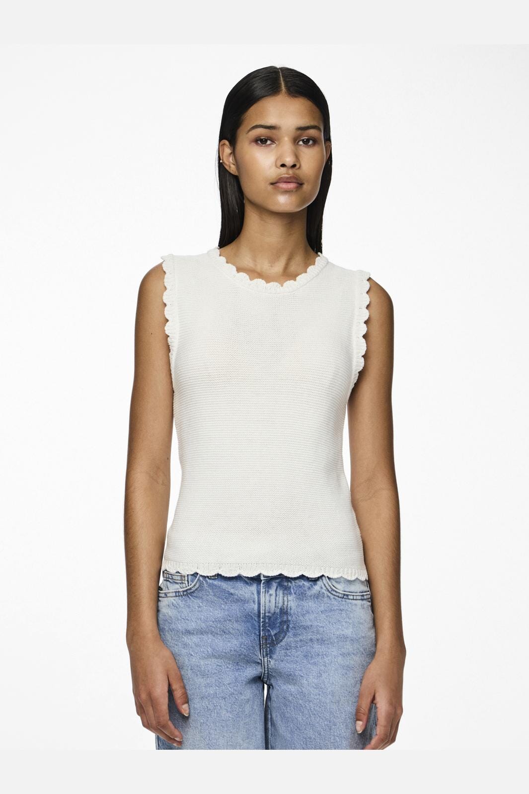 Pieces Pcmary Sl Knit Top Pa