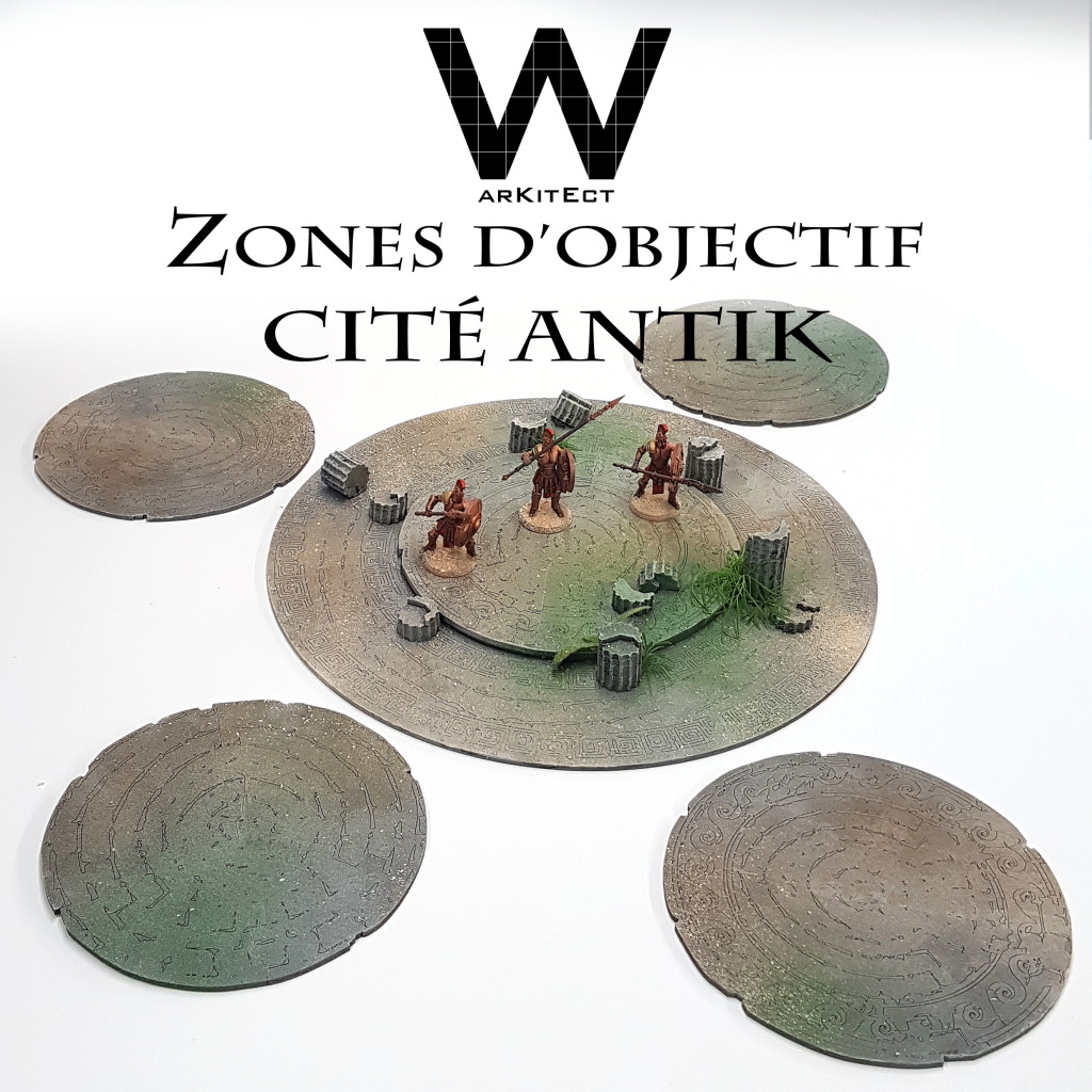 Kit Warkitect - Extension Zones d'objectif Antik